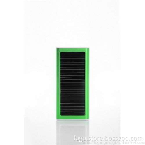 Aluminium Solar Charger, 95x43x10mm, 5.5v, 400- 800ma/hw/USB Cable